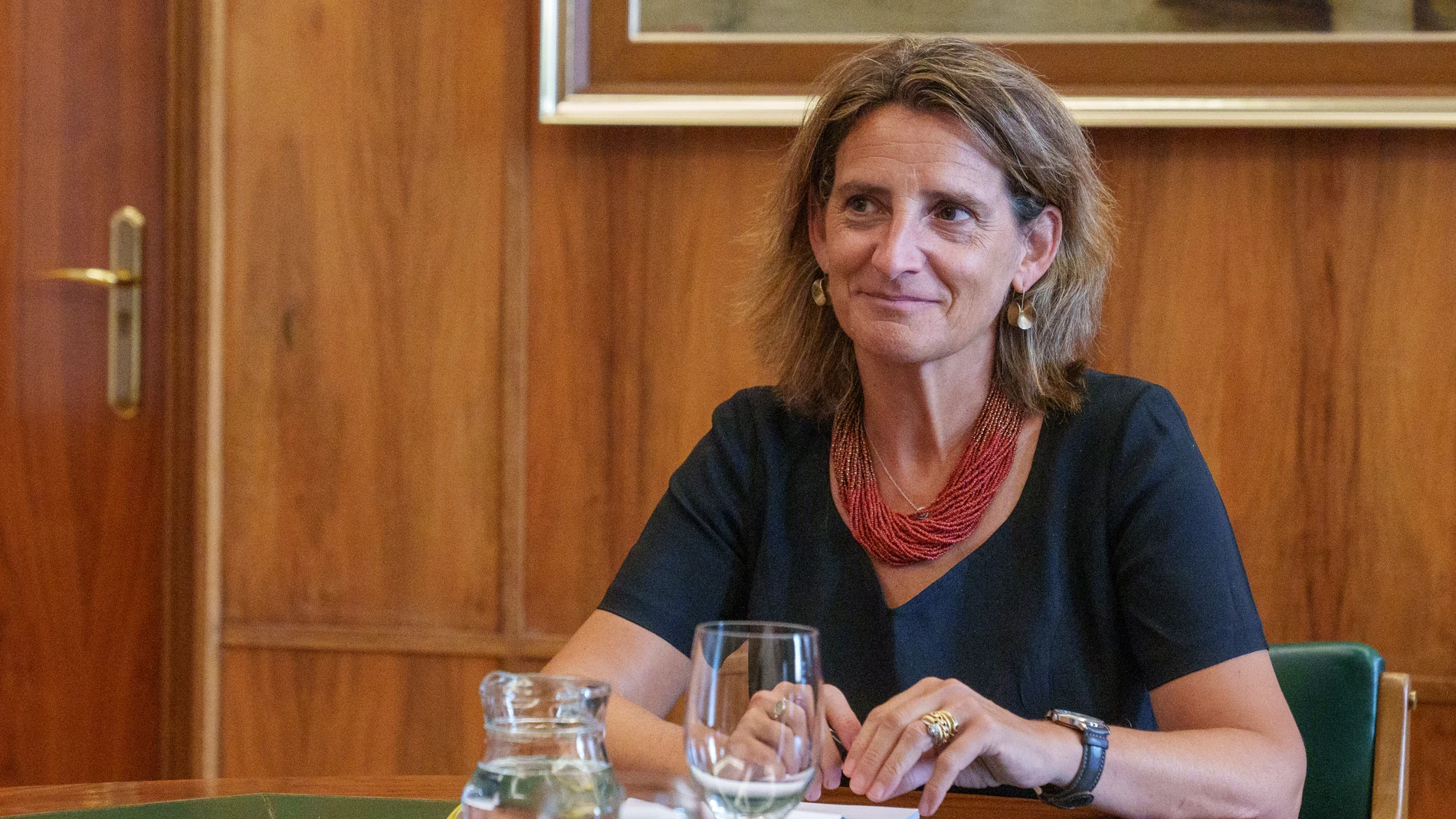 La ministra de transición ecológica Teresa Ribera