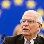 El Alto Representante para la Política Exterior de la UE, Josep Borrell, en una imagen de archivo en Estrasburgo