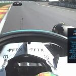Hamilton hizo enfadar a Alonso en Spa