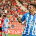 Rubén Castro se estrenó como goleador del Málaga. LALIGA