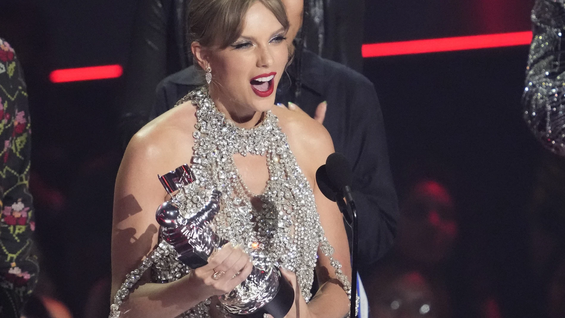 Taylor Swift, durante la velada de los Premios MTV VMA