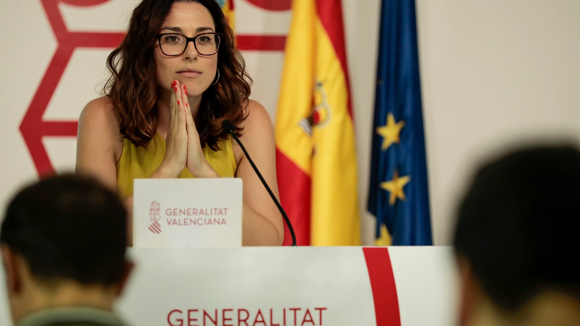 La vicepresidenta y Portavoz del Gobierno valenciano, Aitana Mas