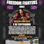 Cartel oficial de la competición 'Freedom Figthers' AYUNTAMIENTO DE CÁDIZ