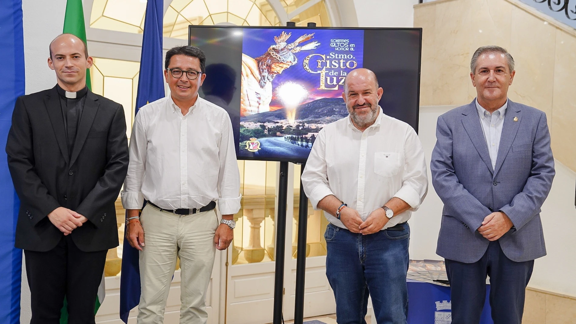 Presentación de las fiestas de Dalías en honor al Cristo de la Luz. DIPUTACIÓN DE ALMERÍA 31/08/2022