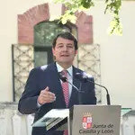 El presidente de Castilla y León, Alfonso Fernández Mañueco, anuncia rebaja fiscales en el inicio del curso político