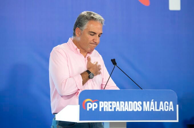 El coordinador general del PP, Elías Bendodo, dejará de liderar esta formación en Málaga. EFE/Daniel Pérez