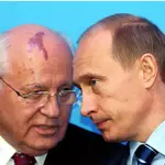 Vladimir Putin y Mikhail Gorbachev en una imagen de 2004