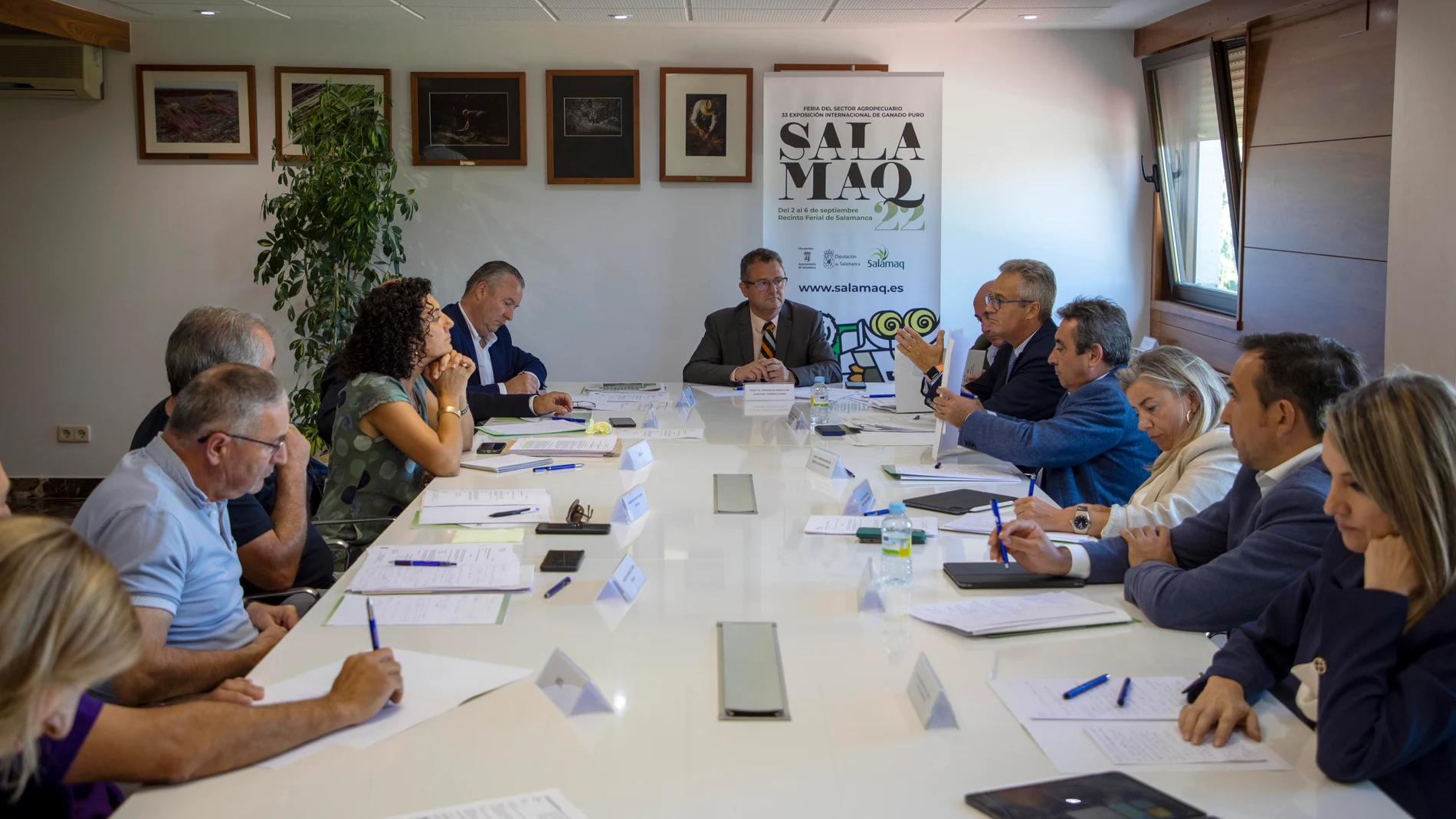 El consejero de Agricultura, Ganadería y Desarrollo Rural, Gerardo Dueñas, preside el Consejo Agrario de Castilla y León en el marco de Salamaq22