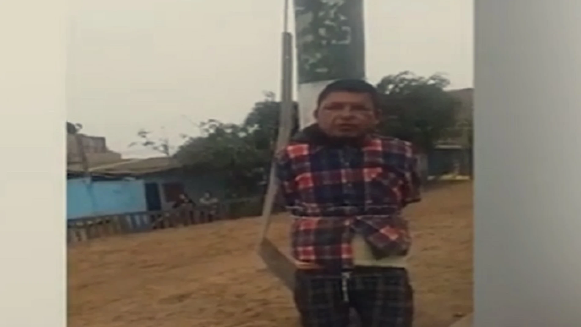 Luis Enrique Meza Zavala, un hombre de 24 años que quiso violar a una niña de 12 años en Perú