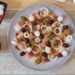 Ensalada cantonal o de ahumados, plato típico de Cartagena