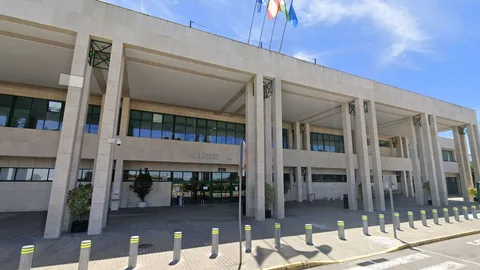 Terminal de salidas del aeropuerto de Jerez