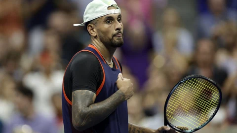 Nick Kyrgios ganó a Medeved y está en los cuartos del Us Open