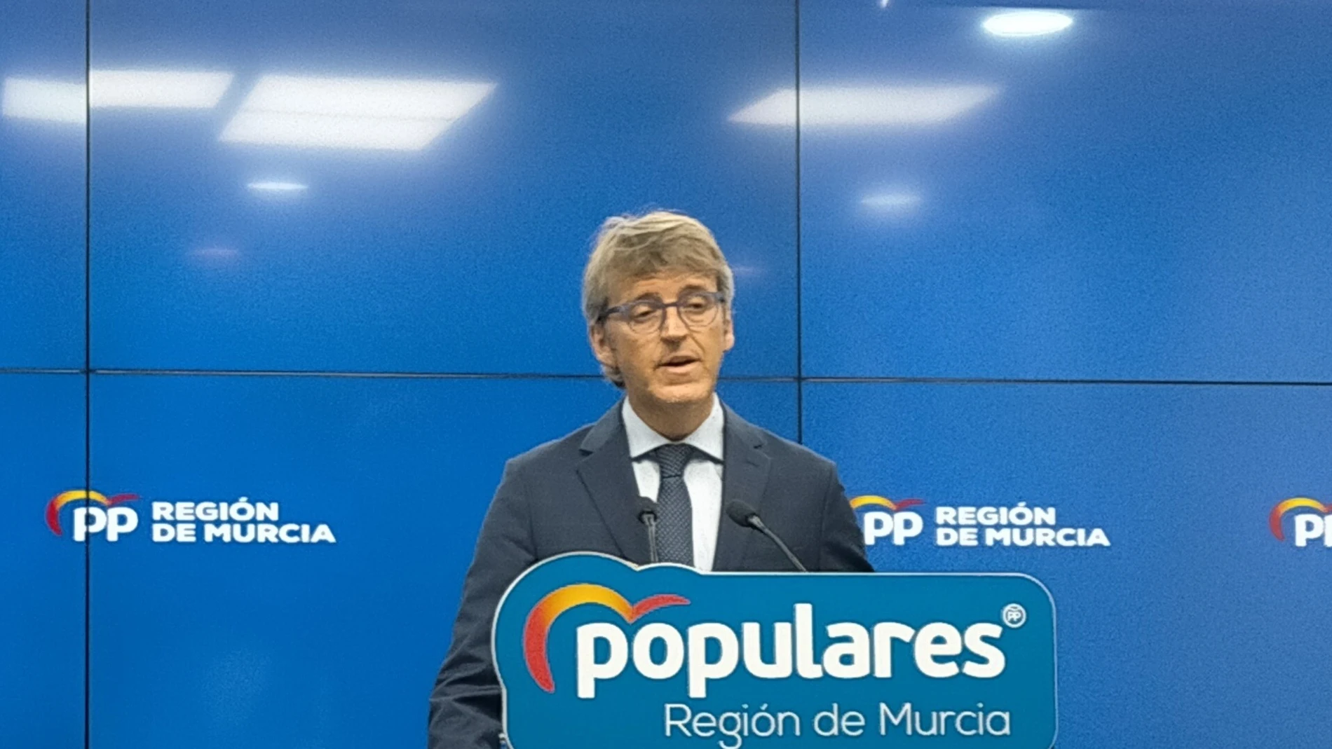 El secretario ejecutivo de Economía del PP y vicesecretario económico del PPRM, Luis Alberto Marín
