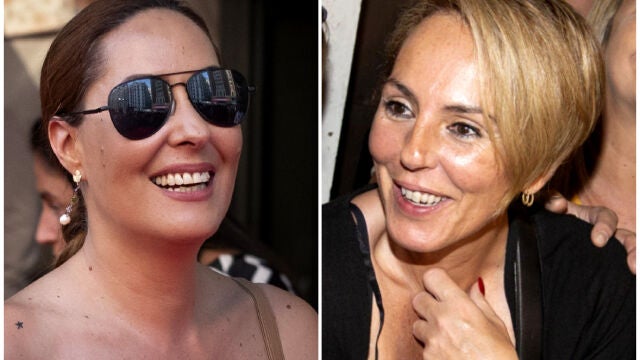 Rosario Mohedano y Rocío Carrasco