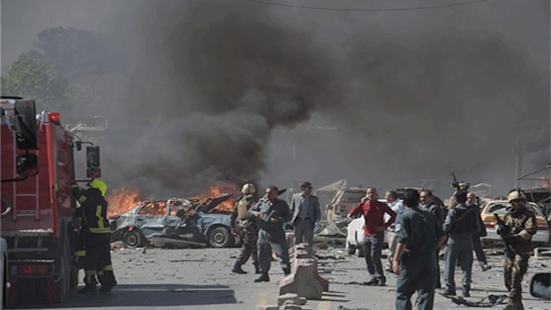 El atentado tuvo lugar la mañana de este lunes cerca de la embajada rusa en Darul Aman, en el suroeste de Kabul