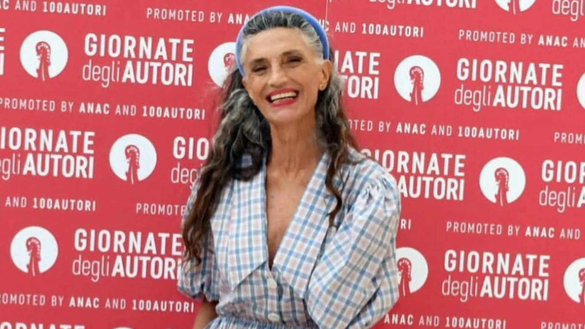 Ángela Molina en el Festival de Venecia.