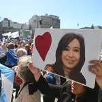 Manifestación de apoyo a Cristina Fernández en Buenos Aires TÉLAM/VACA LEO 06/09/2022