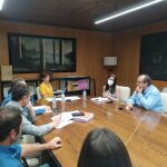 La delegada territorial de la Junta en Zamora, Clara San Damián, se reúne con las opas para explicarlas el nuevo reparto de alimentos