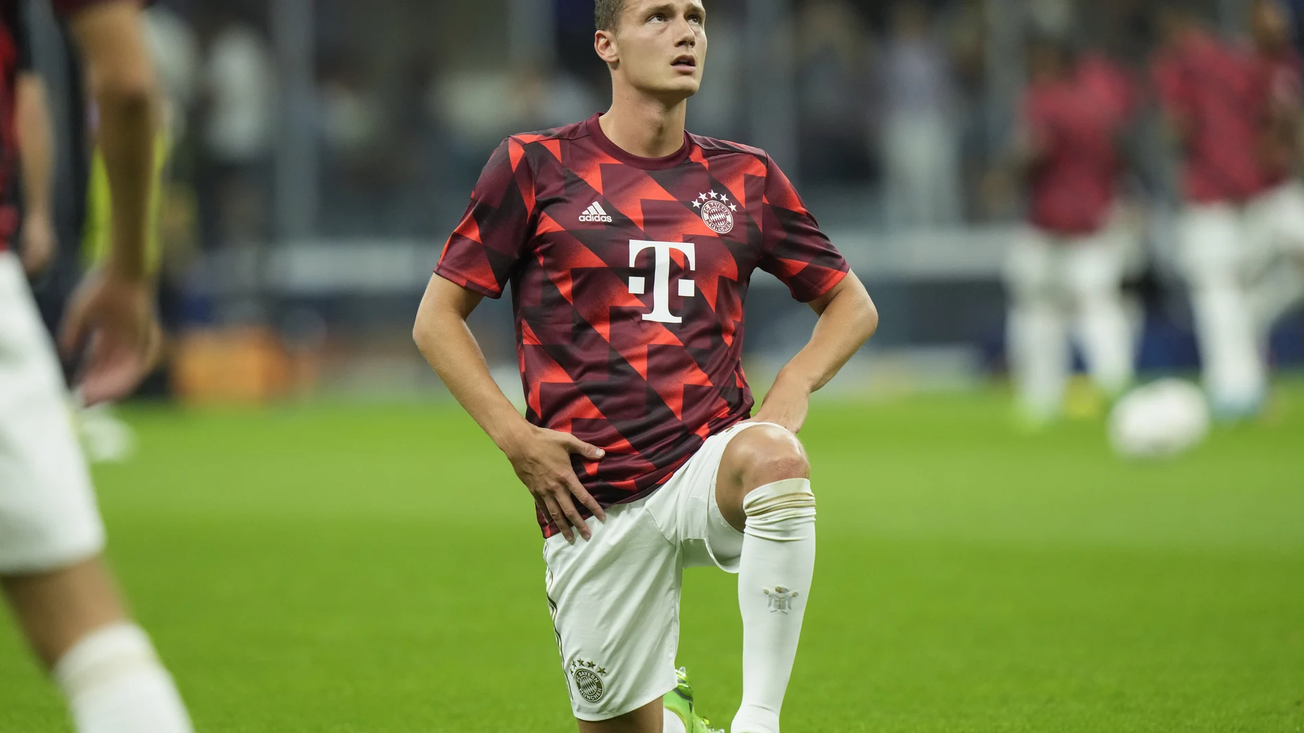 Benjamin Pavard con el Bayern de Múnich.