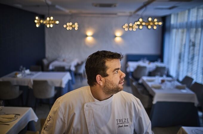 Saúl Sanz, chef del restaurante Treze
