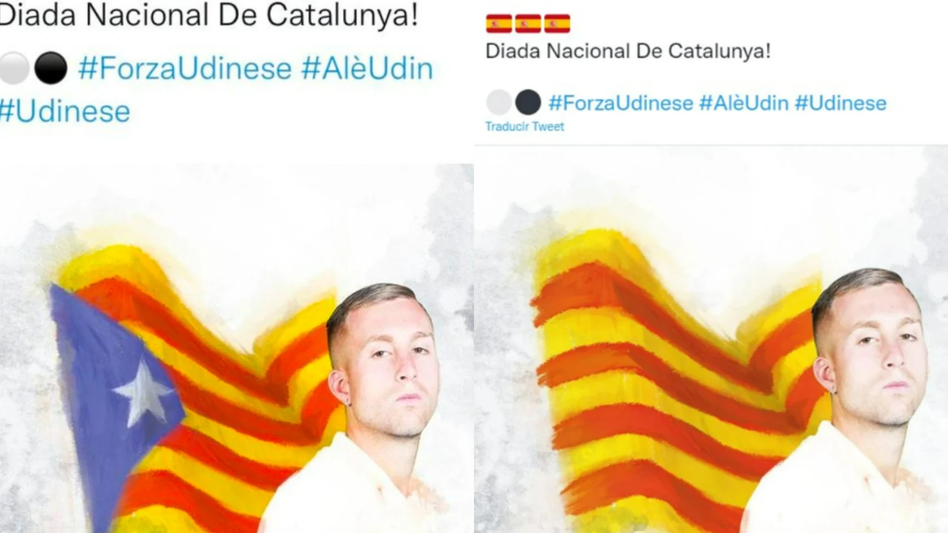 Los polémico "tuits" del Udinese
