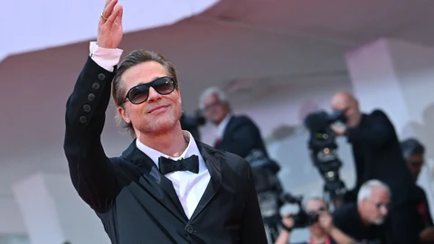 Brad Pitt, en la premier de "Blonde" en Venecia