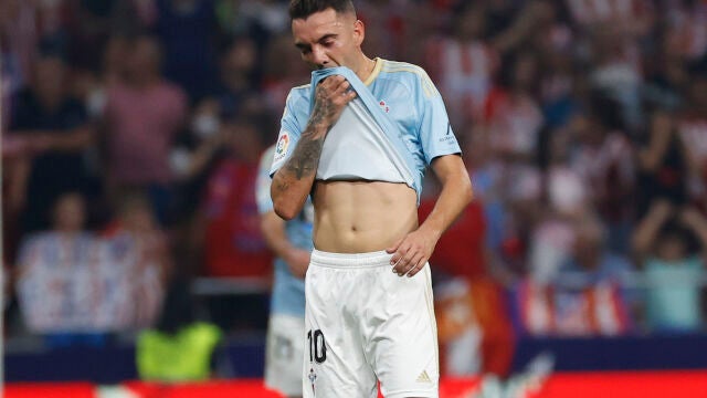 Iago Aspas con el Celta de Vigo.