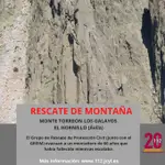  Evacúan a un montañero que había fallecido mientras escalaba en el monte torreón de Los Galayos en El Hornillo (Ávila)