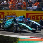 Esteban durante el último Gran Premio de Italia.