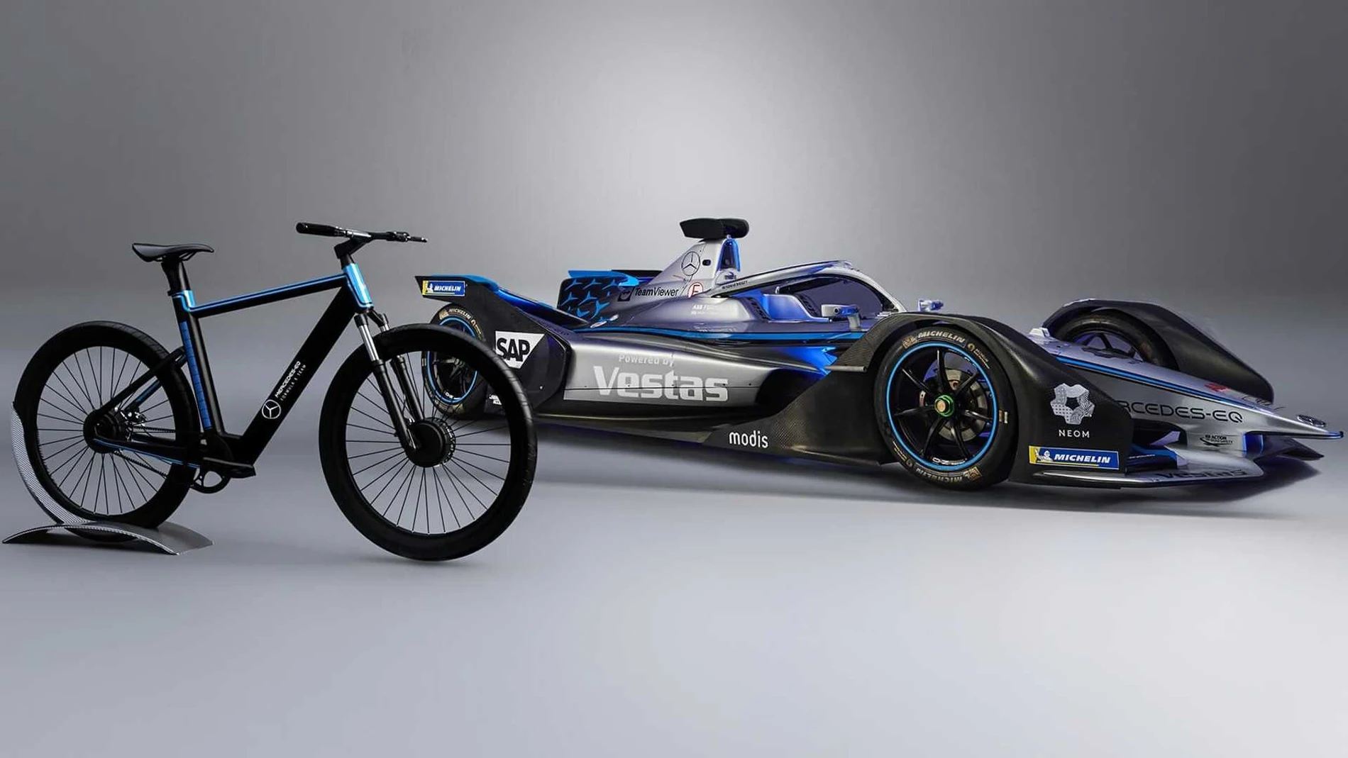 La nueva bicicleta eléctrica de Mercedes con un corazón hecho para la competición.