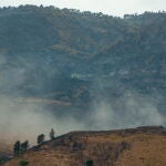 El incendio en el entorno de la Sierra de los Guájares (Granada) está estabilizado