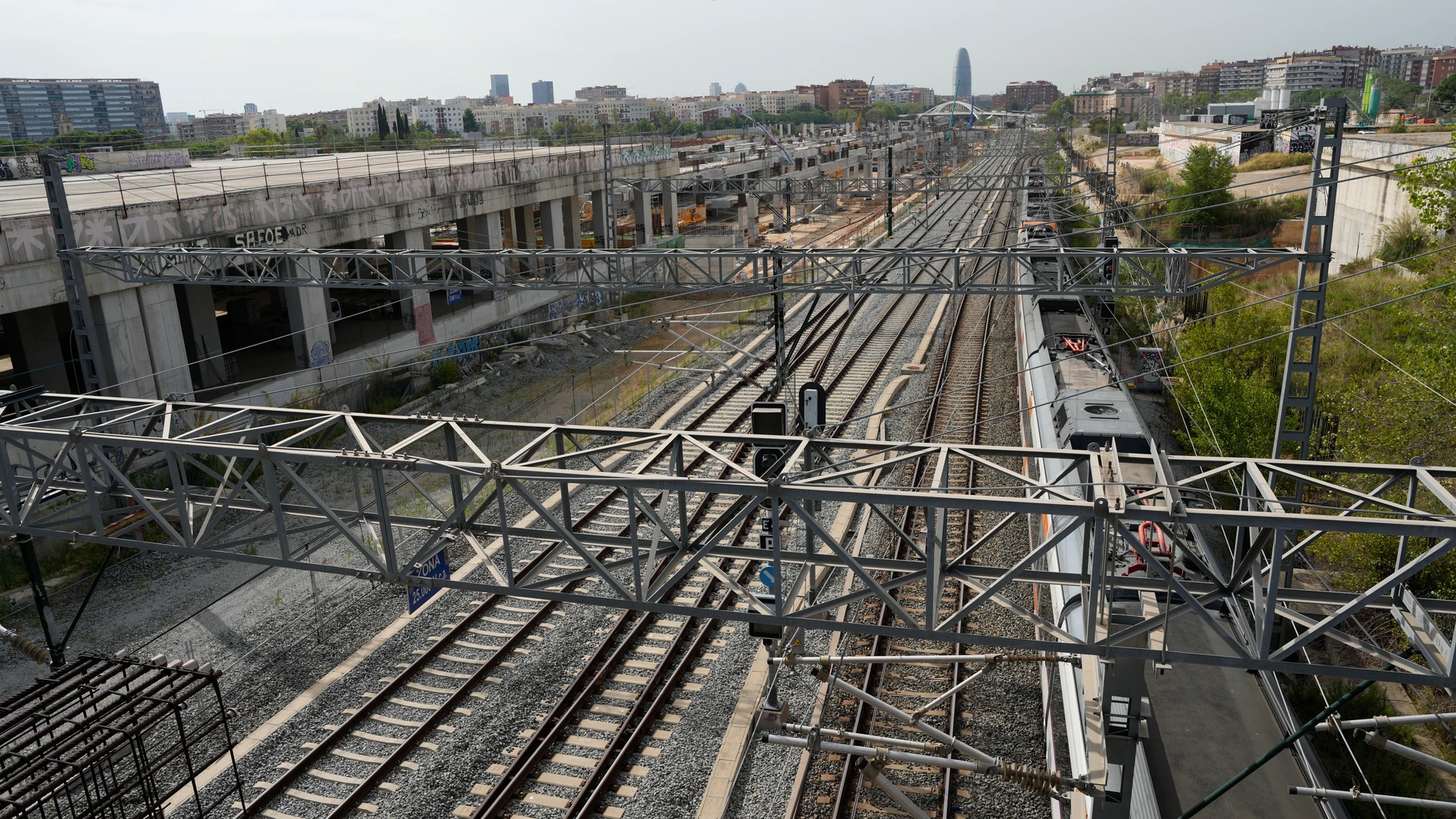 Obras La Sagrera alterarán tráfico de trenes a partir de este fin de semana