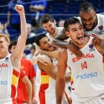 Willy Hernangómez, Lorenzo Brown, Alberto Díaz... el bloque llevó a España a una nueva semifinal de un Eurobasket