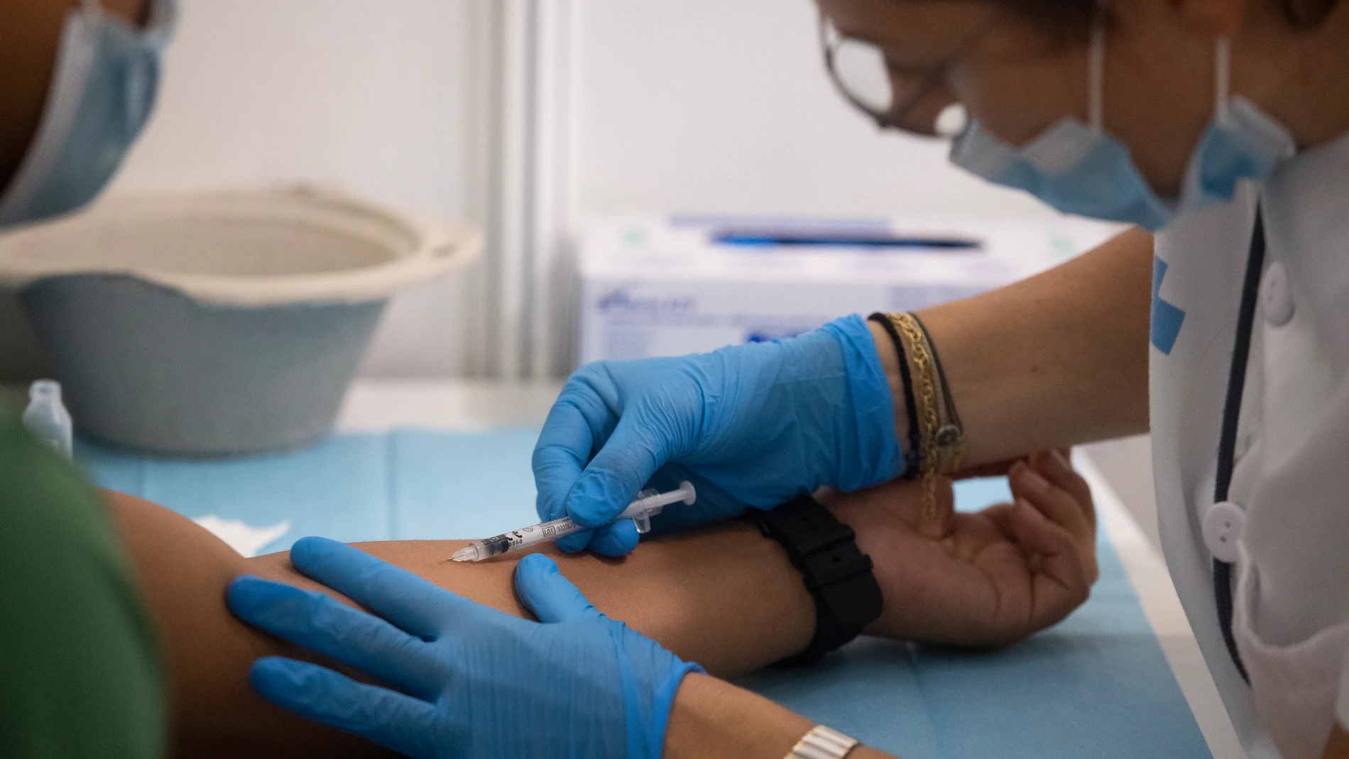 Vacunación contra la viruela del mono. EFE/Marta Pérez