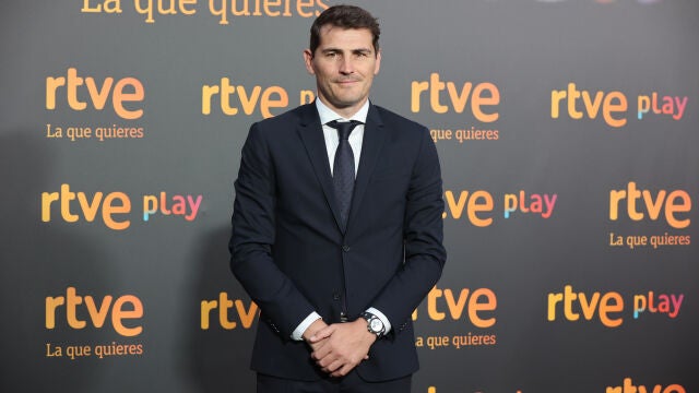 Iker Casillas asiste a la presentación de la nueva temporada 2022-2023 de RTVE.