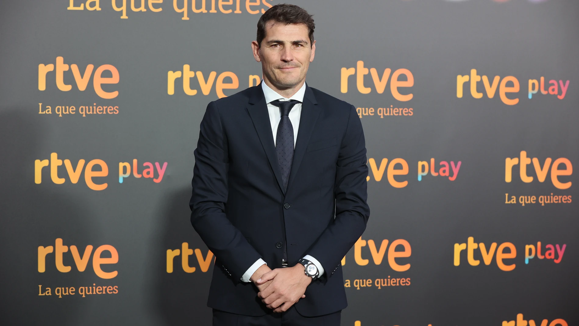 Iker Casillas asiste a la presentación de la nueva temporada 2022-2023 de RTVE.