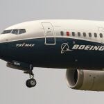 Un Boeing 737 Max hace un vuelo de prueba en Seattle en 2020