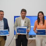 Rubén Ibañez, Carlos Mazón y Beatriz Gascó han presentado la iniciativa