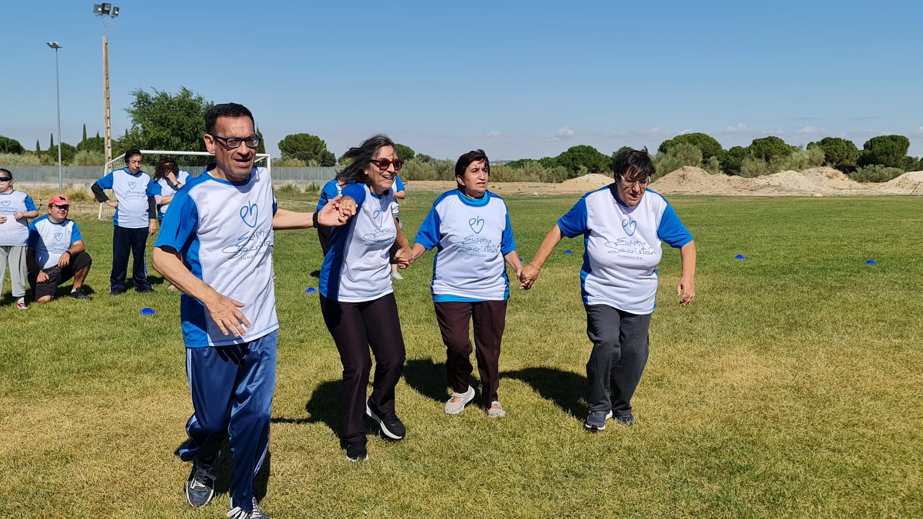 Jornada Salud Mental y Deporte Fundación Eusebio y Diputación de Valladolid en Boecillo para más de 100 personas con problemas de salud mental
