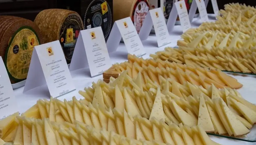 Algunos de los quesos que se puedieron disfrutar en la Fromago Cheese Experience