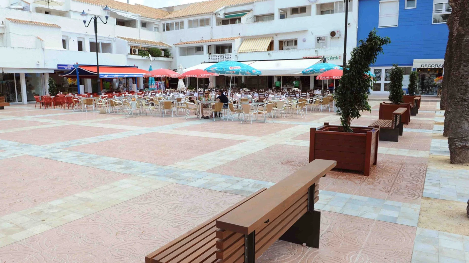 La Plaza Bohemia de La Manga