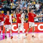 La selección española en el Eurobasket 2022.