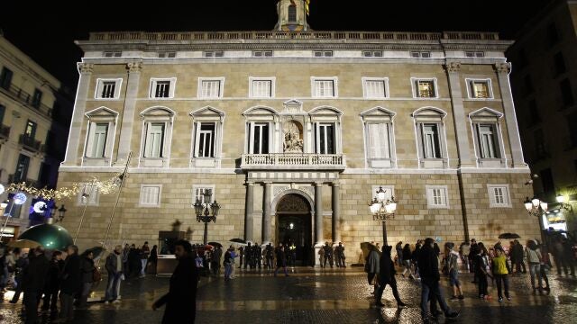 Una imagen del Palau de la Generalitat