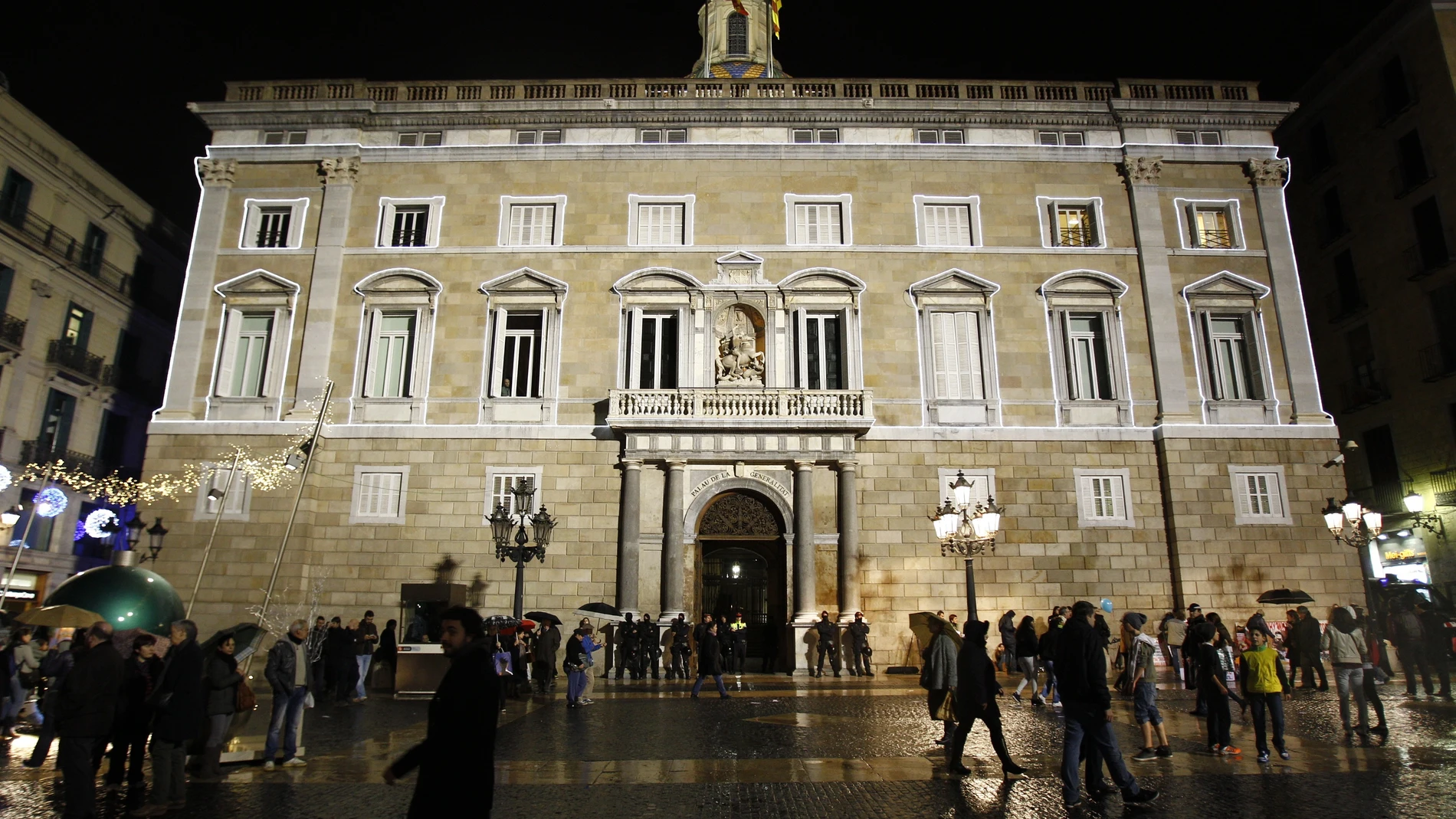 Una imagen del Palau de la Generalitat