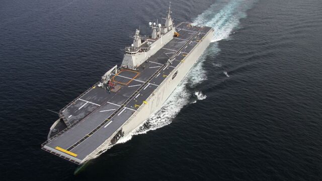 Imagen del TCG Anadolu