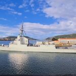 La fragata "Álvaro de Bazán"