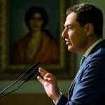 El presidente de la Junta de Andalucía, Juanma Moreno