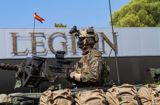 Imagen difundida por el Ejército de Tierra por el aniversario de la Legión