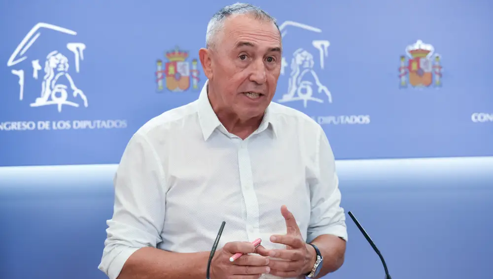 El portavoz de Compromís en el Congreso de los Diputados, Joan Baldoví