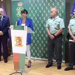 La directora general de la Guardia Civil, María Gámez, presenta las inversiones previstas para infraestructuras en Burgos